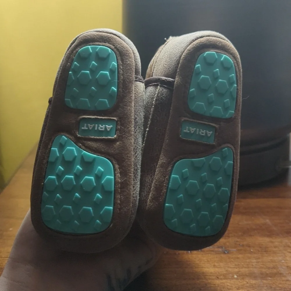 Leopard Print Kids Boots - Picture 3 of 3